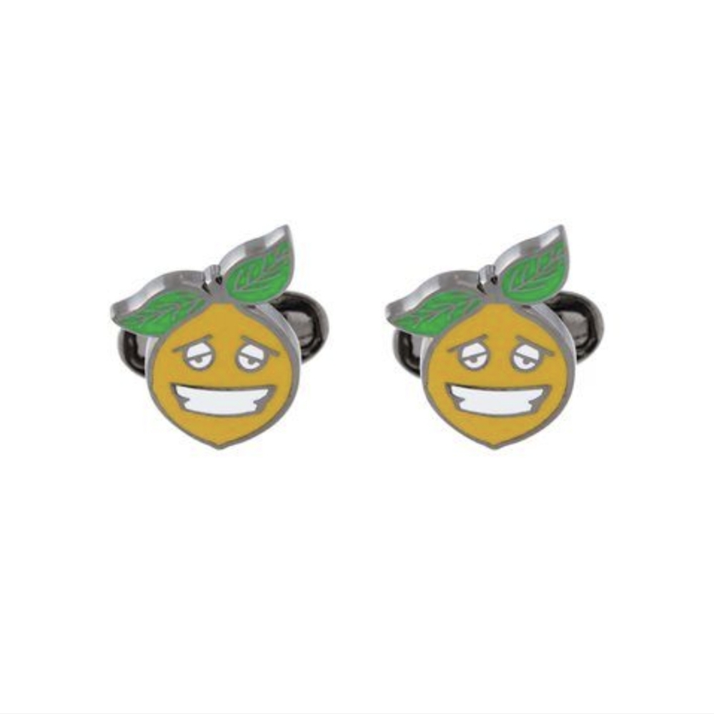 CUFFLINKS Paul Smith 'HAPPY LEMON'